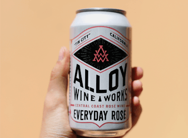 can of alloy wine